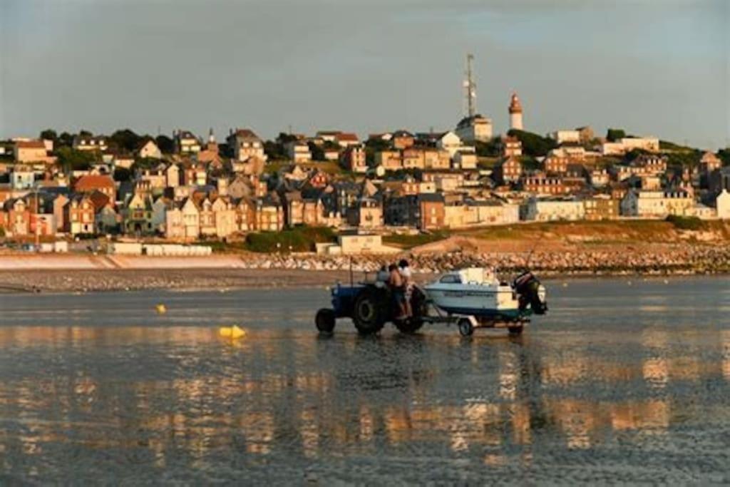 La Baigneuse Maison Avec Jardinet Et Parking Prive, A 200 M Plage Cayeux-sur-Mer Zewnętrze zdjęcie